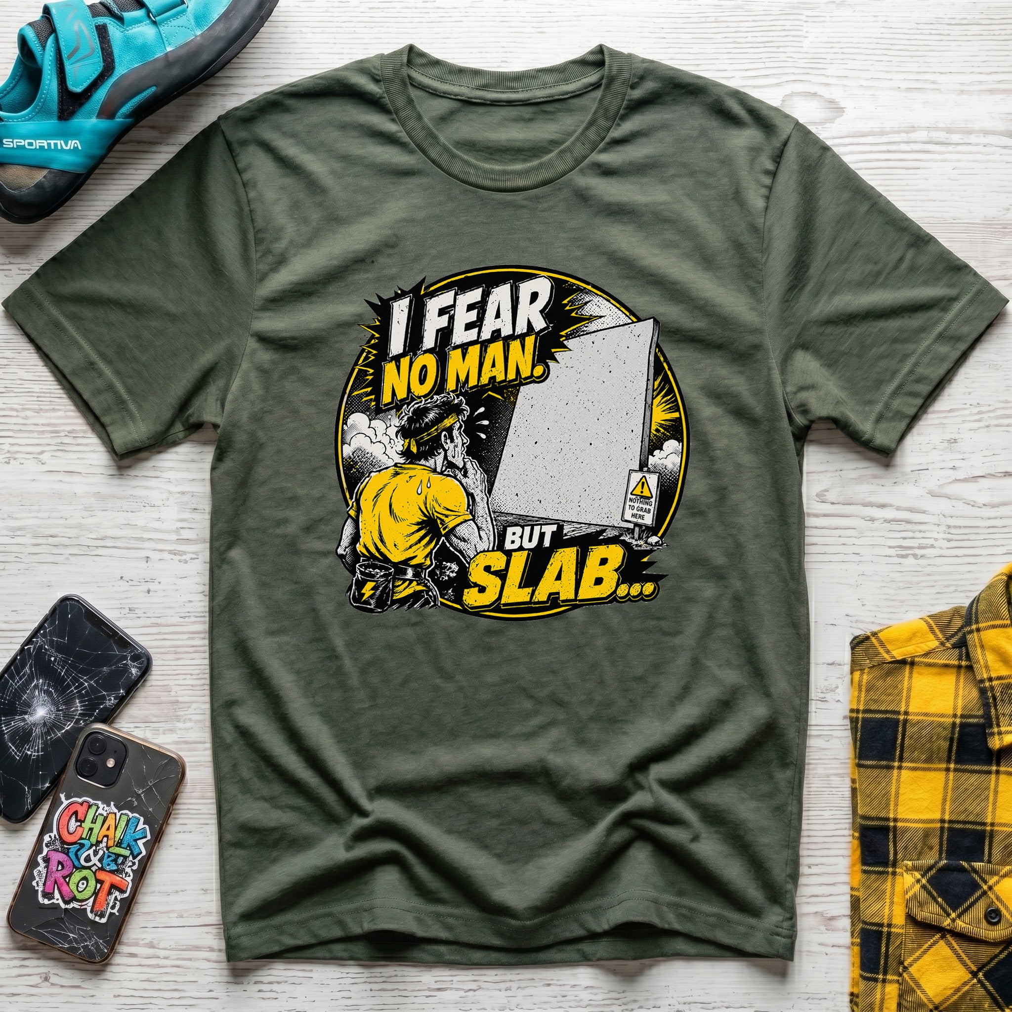 I Fear No Man Badge T-Shirt
