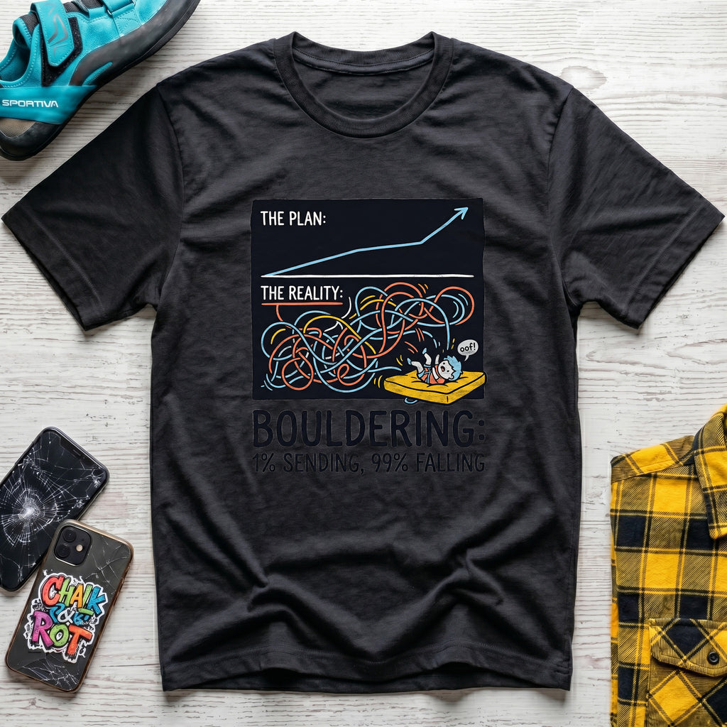 Bouldering Diagram T-Shirt