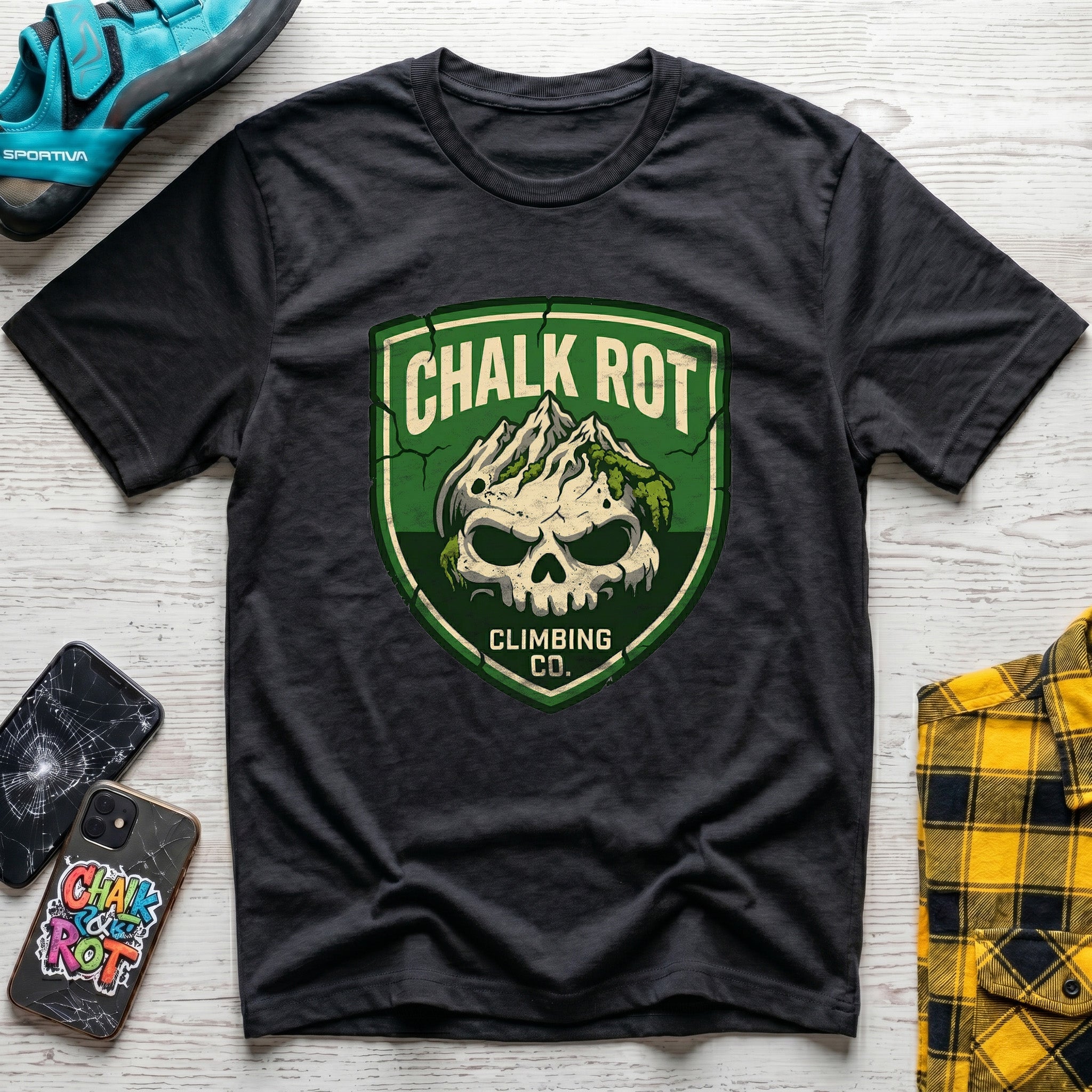 Chalk Rot Badge T-Shirt