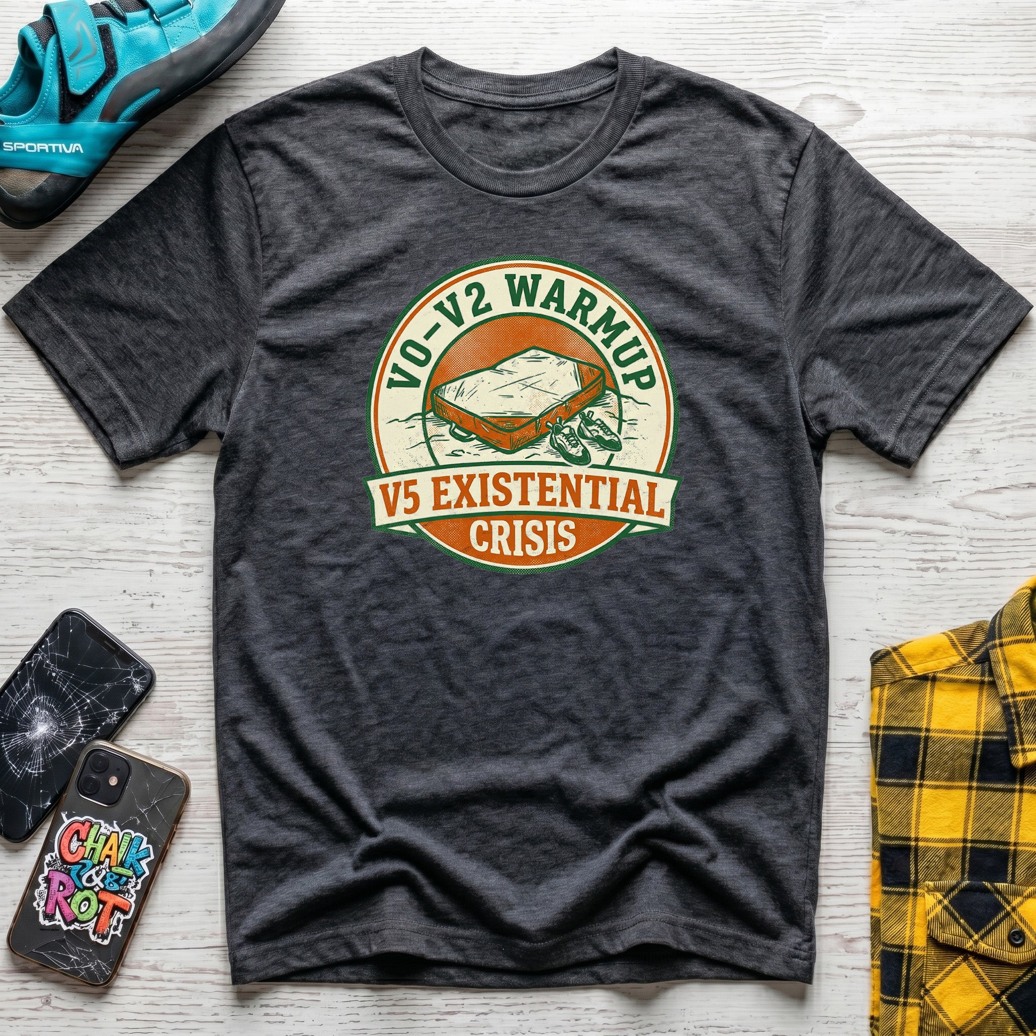 V5 Crisis  Badge T-Shirt