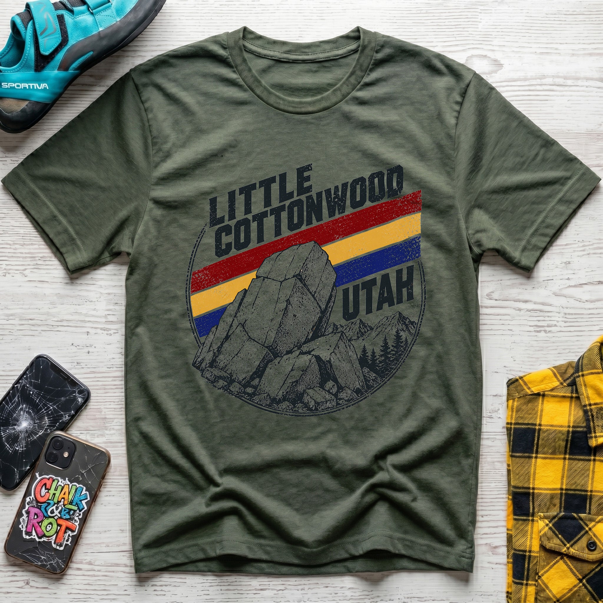 Little Cottonwood Flag T-Shirt
