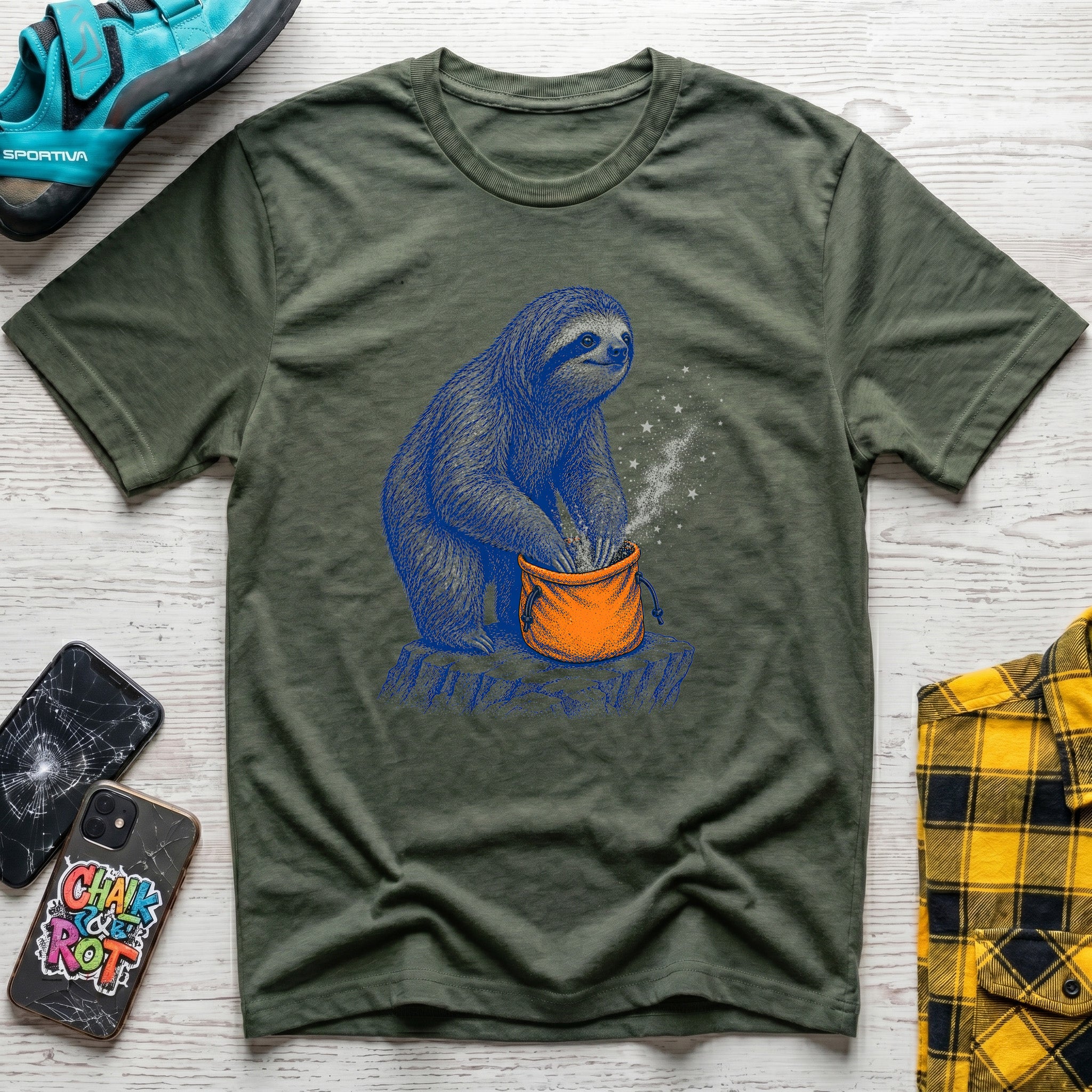 Sloth Chalk T-Shirt