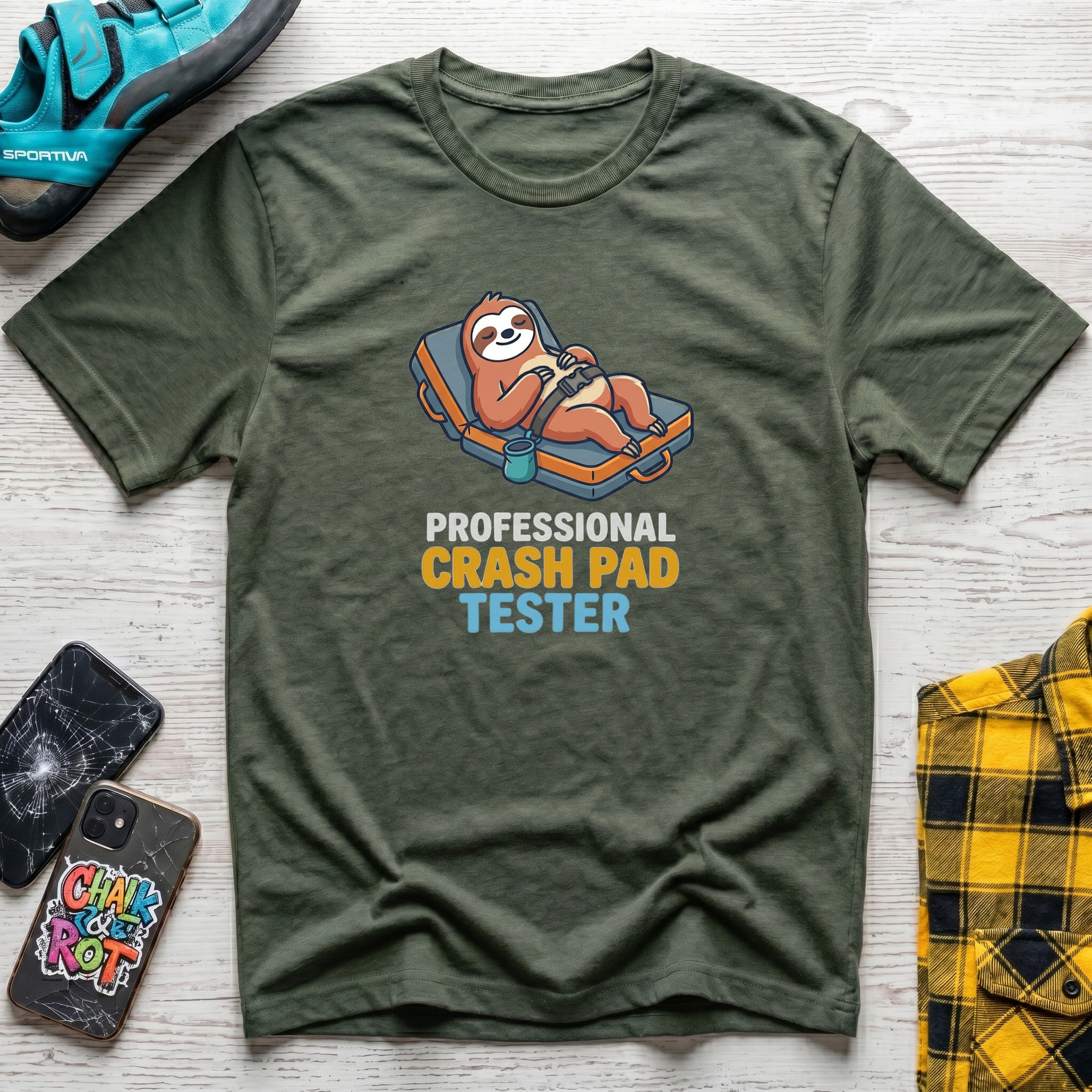 Crash Pad Tester T-Shirt