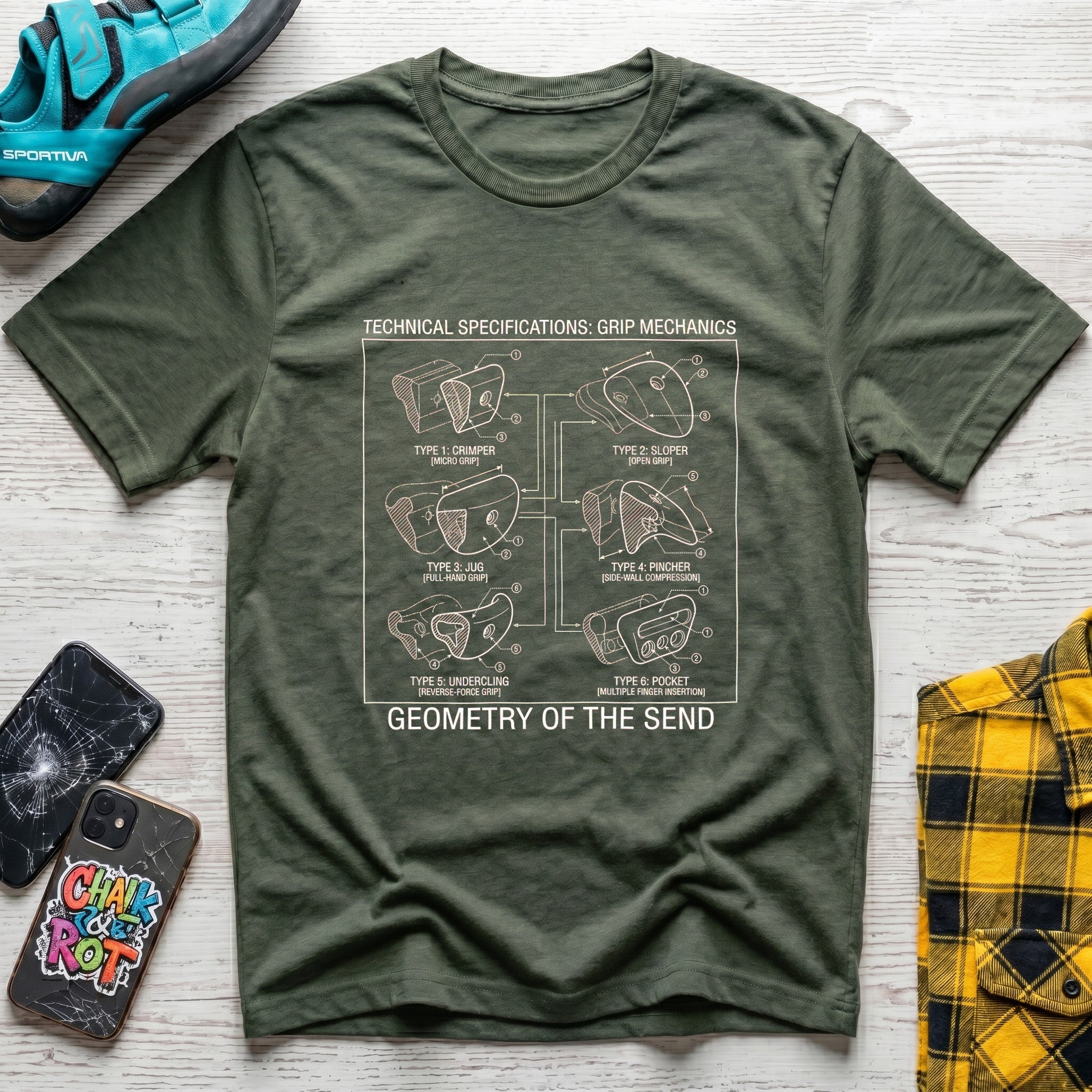 Grip Geometry T-Shirt
