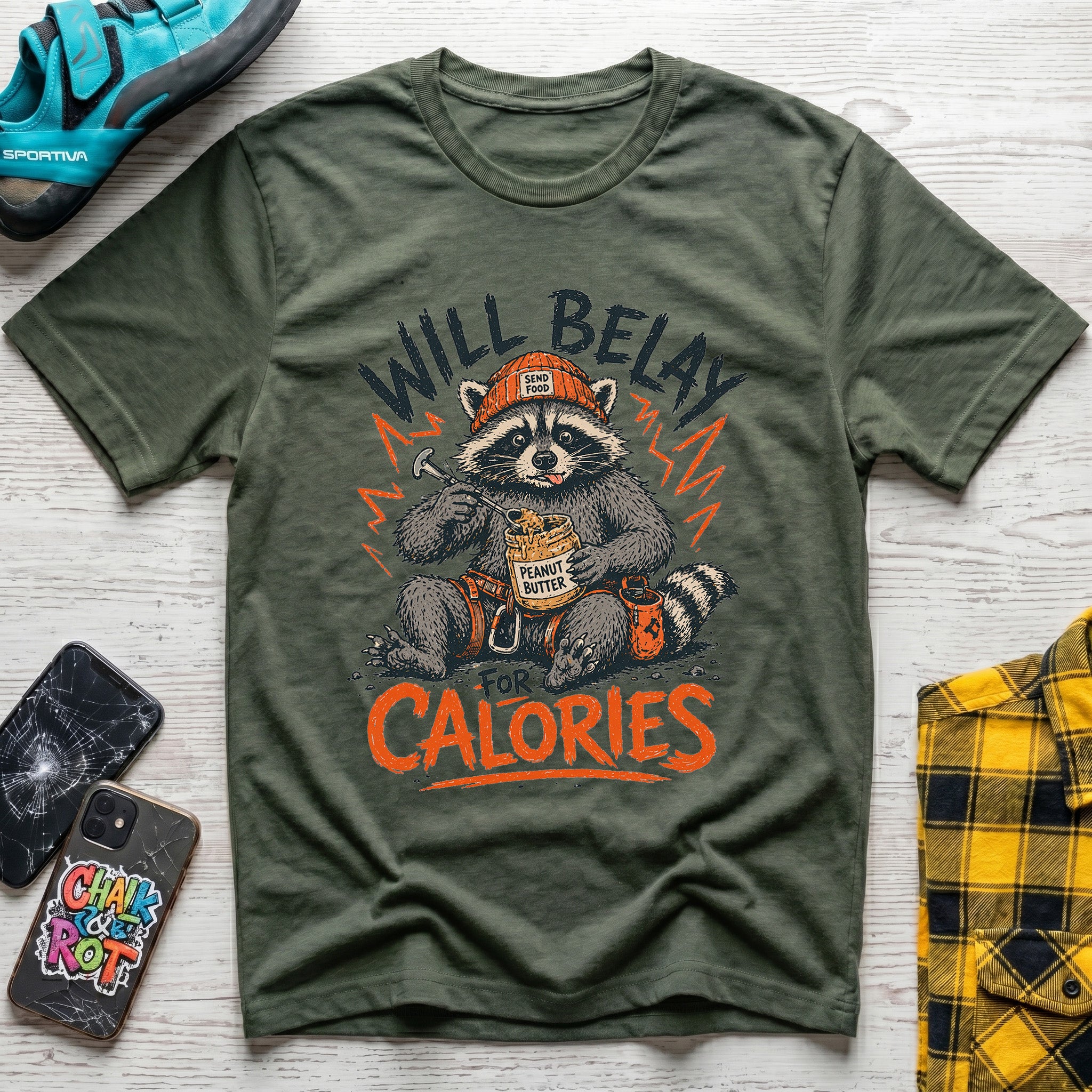 Belay For Calories T-Shirt