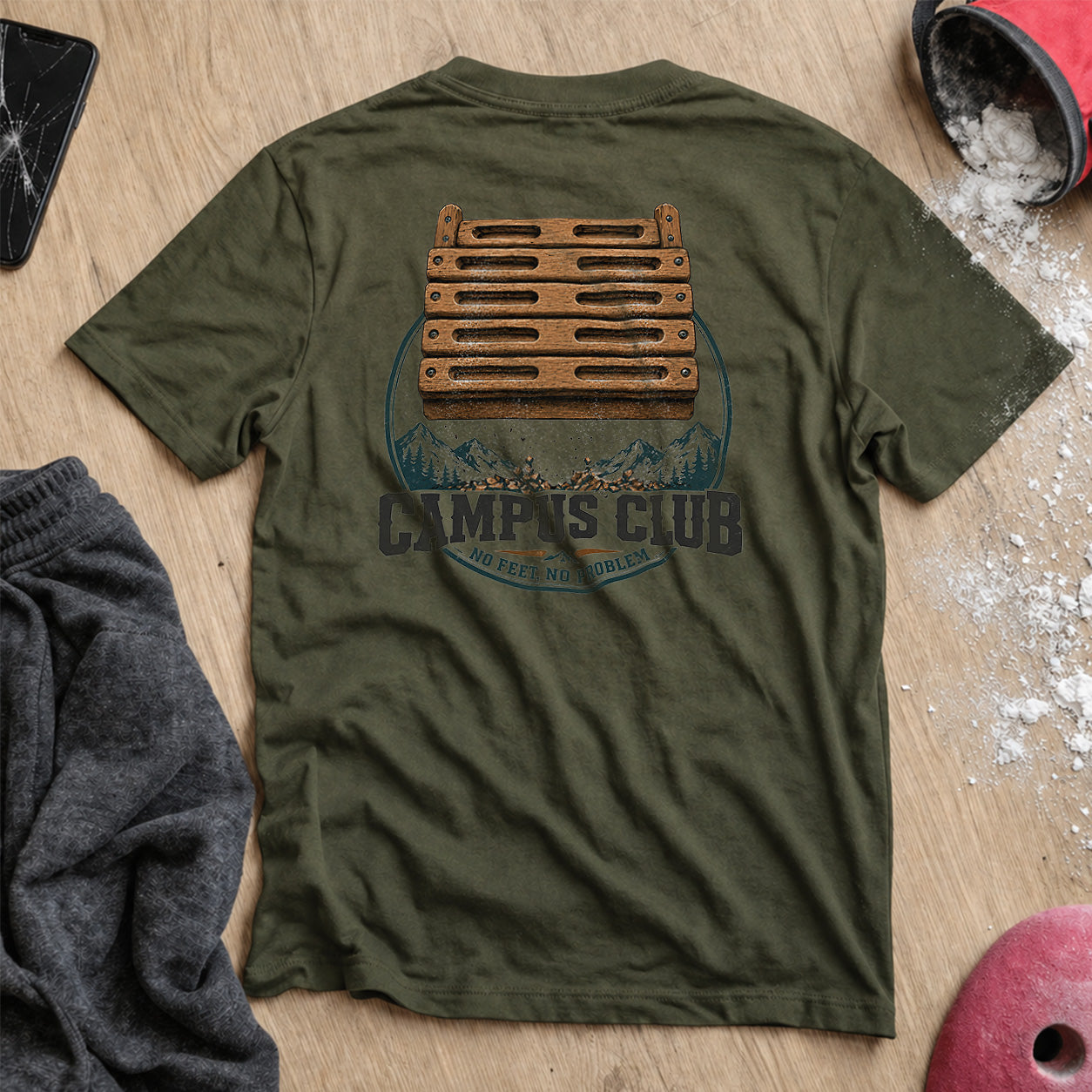 Campus Club Backprint T-Shirt