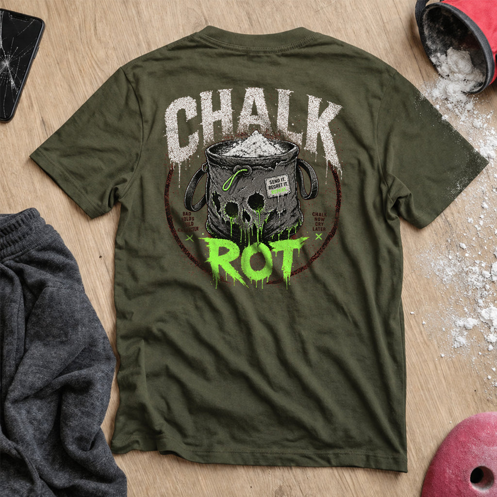 Chalk Rot Bag Backprint T-Shirt