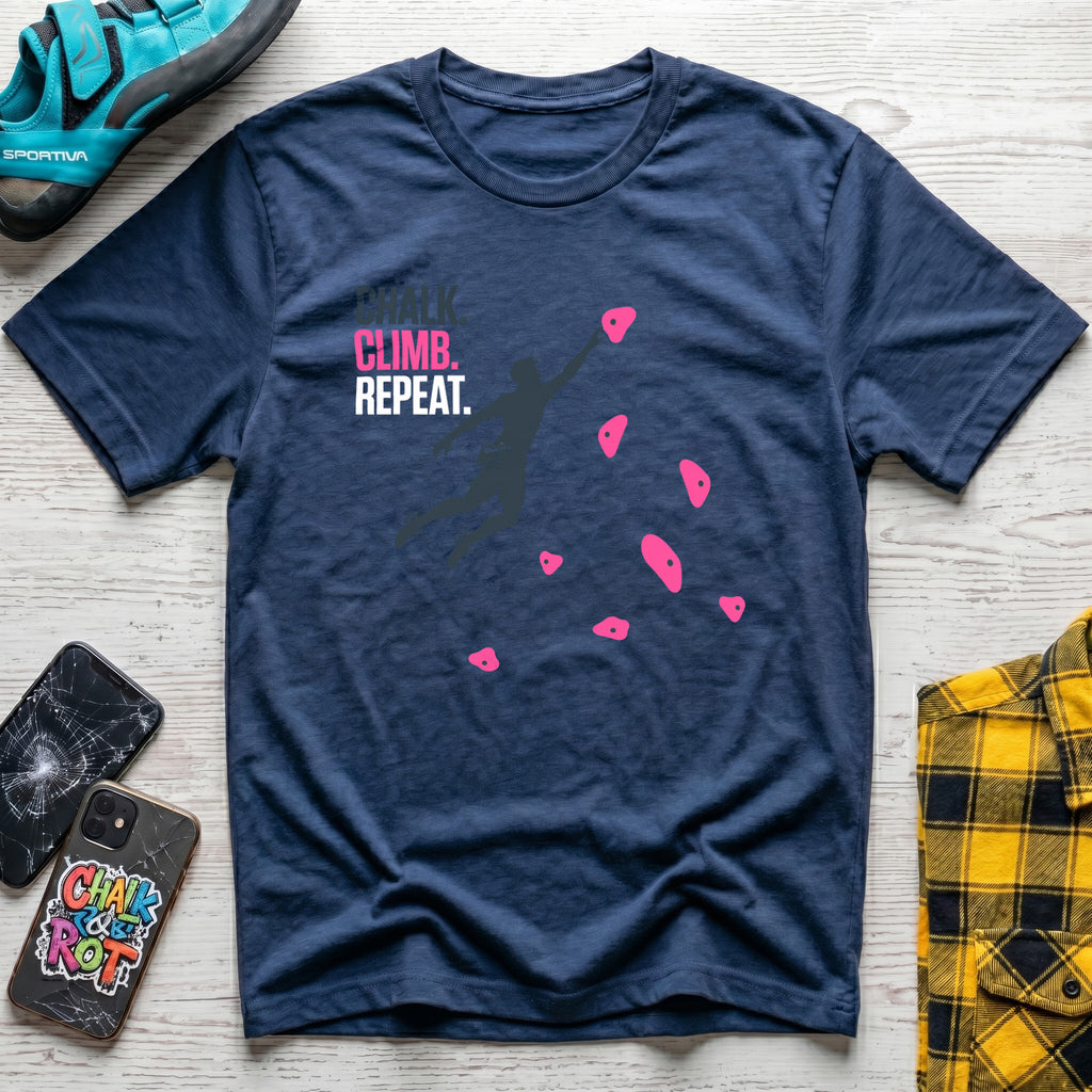 Chalk Climb Repeat T-Shirt