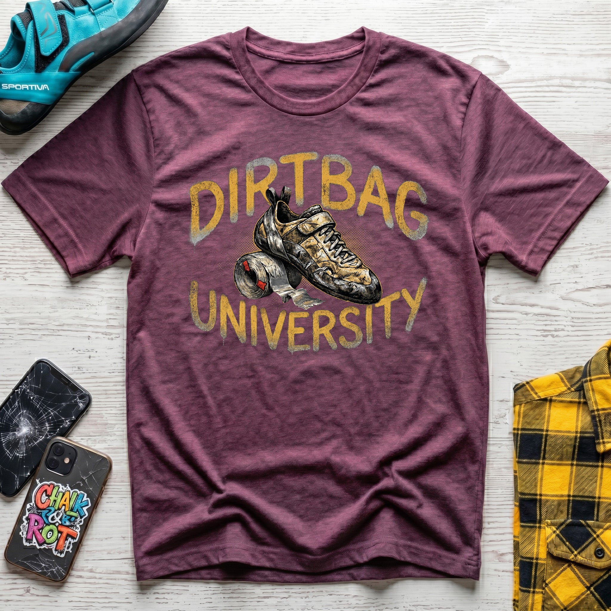 Dirtbag Graffiti Color T-Shirt
