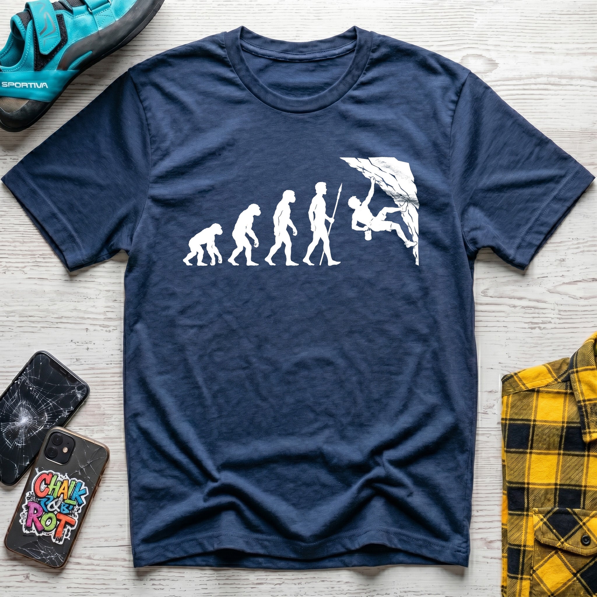 Evolution Of Climb T-Shirt
