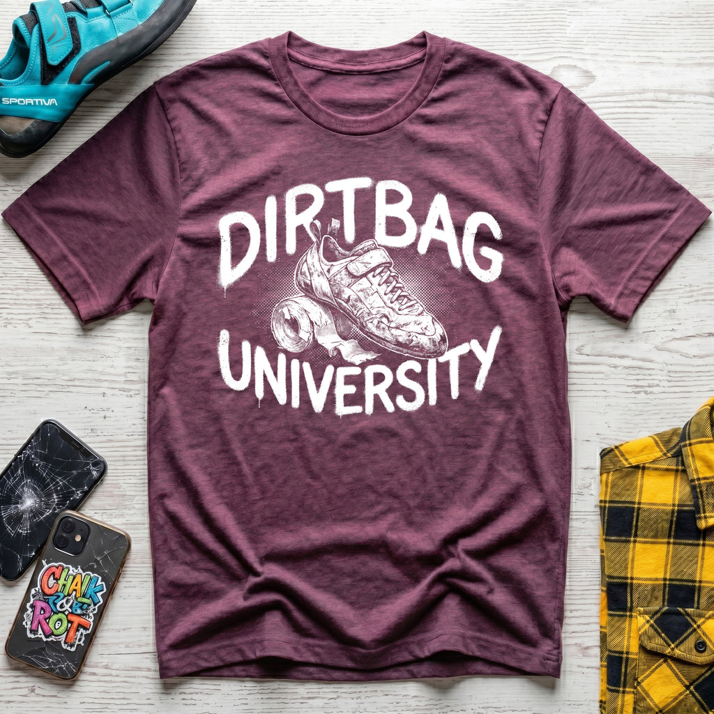 Dirtbag Graffiti White T-Shirt