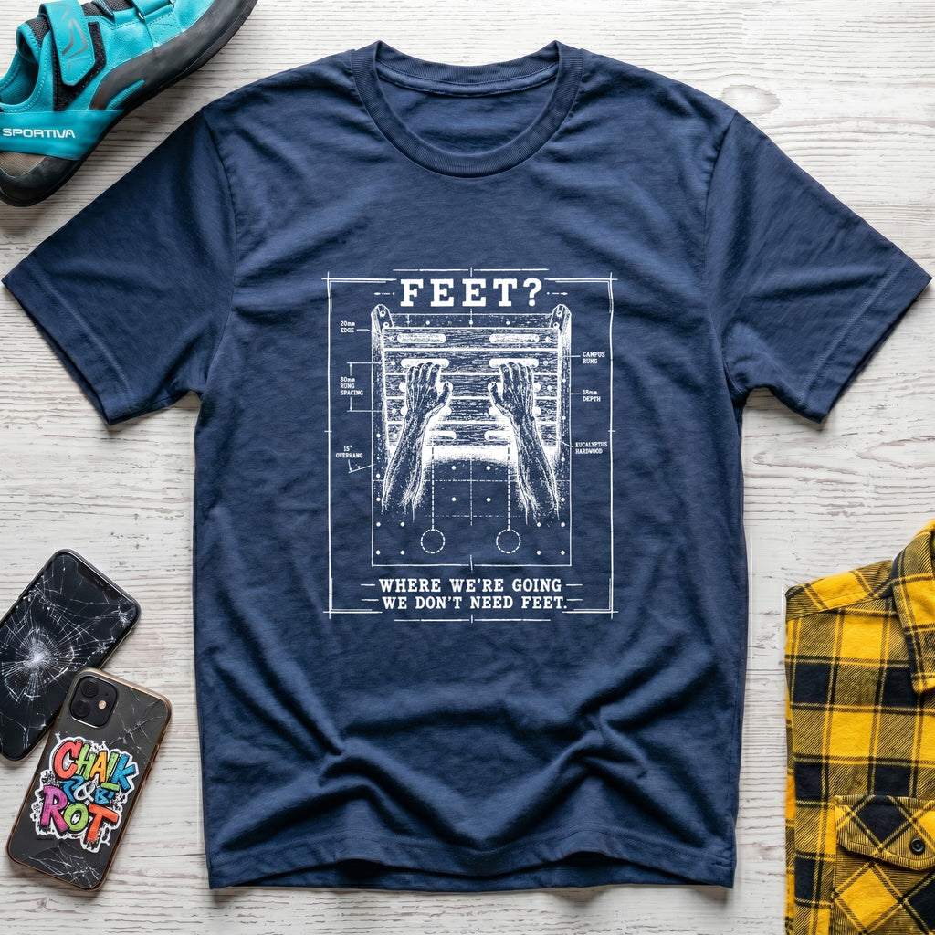 No Feet To Campus T-Shirt