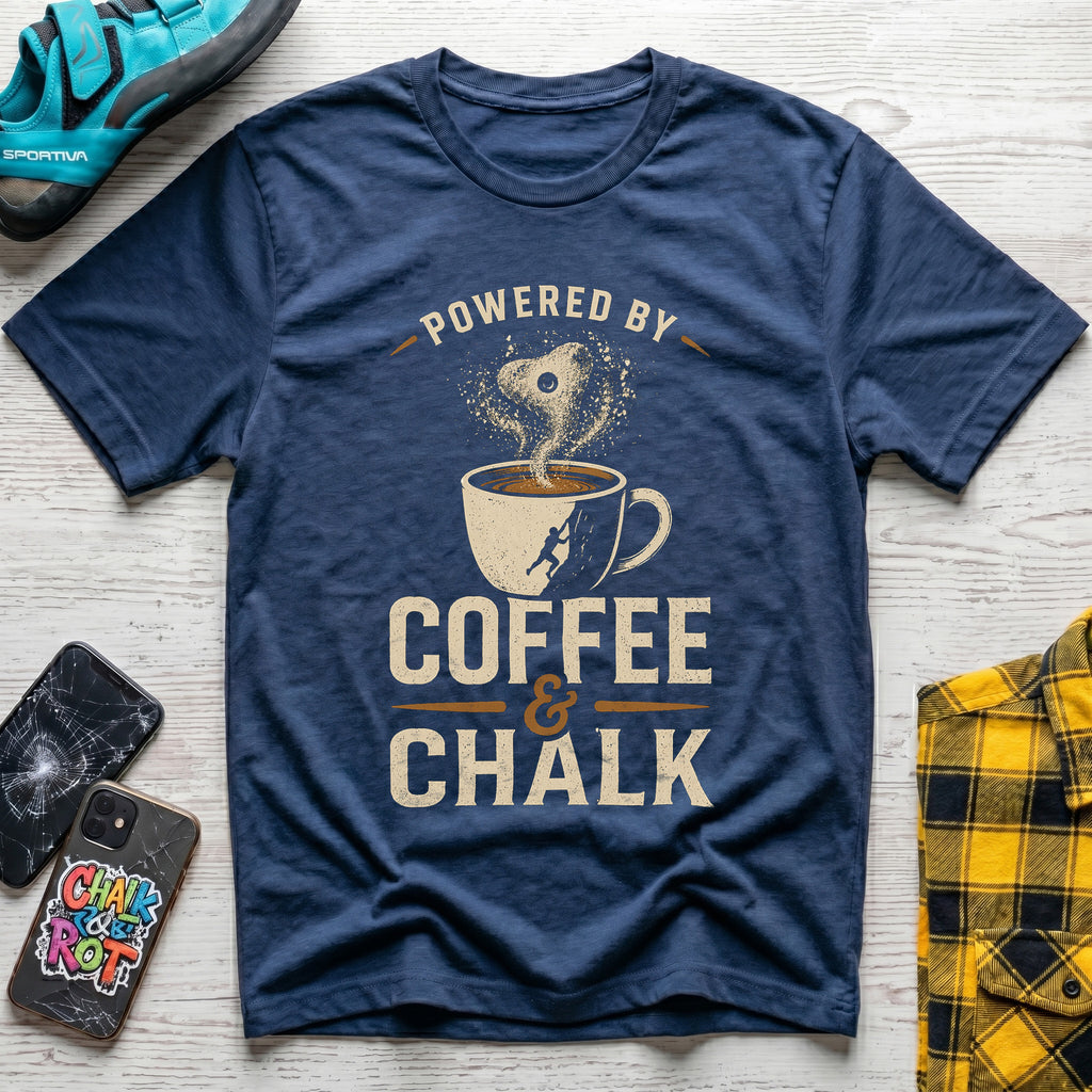 Powered By Coffee And Chalk T-Shirt
