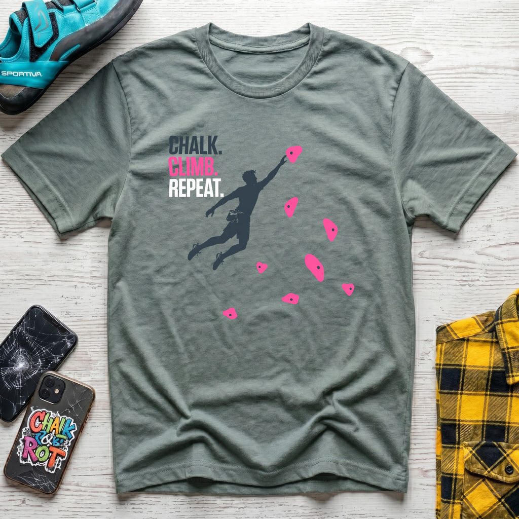 Chalk Climb Repeat T-Shirt