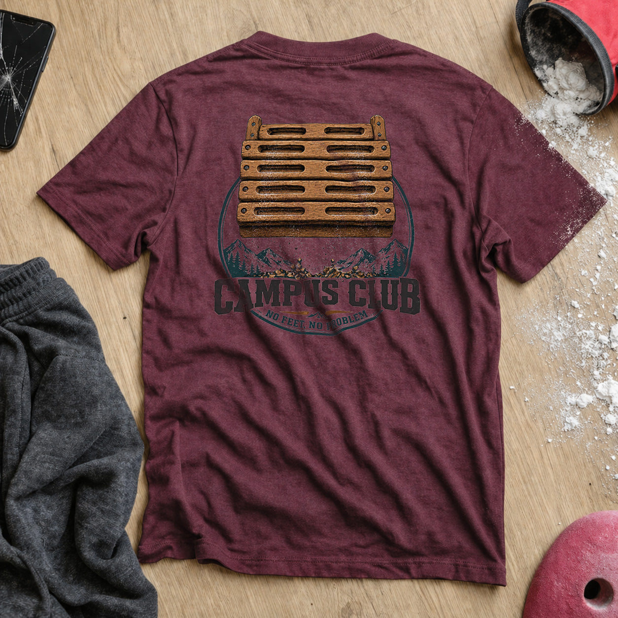 Campus Club Backprint T-Shirt