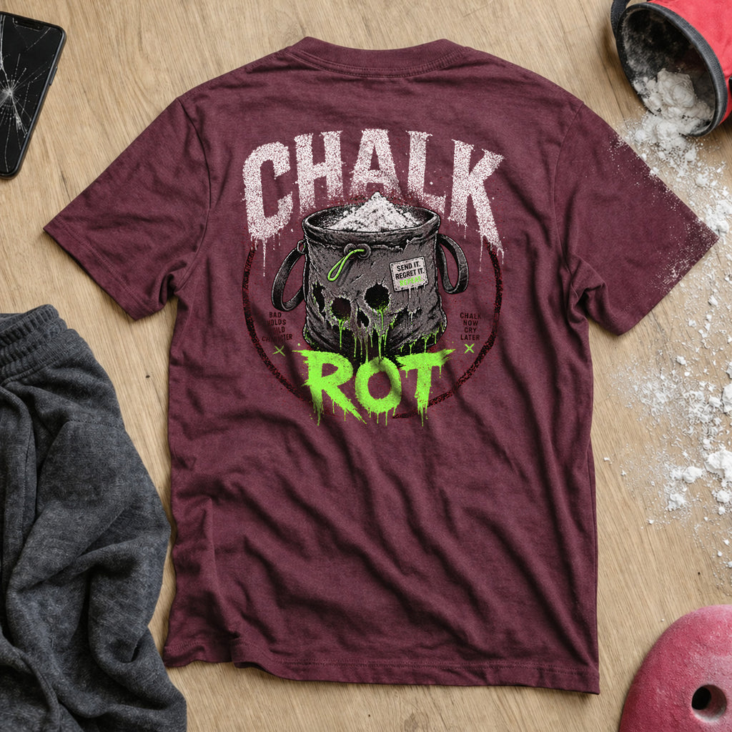 Chalk Rot Bag Backprint T-Shirt