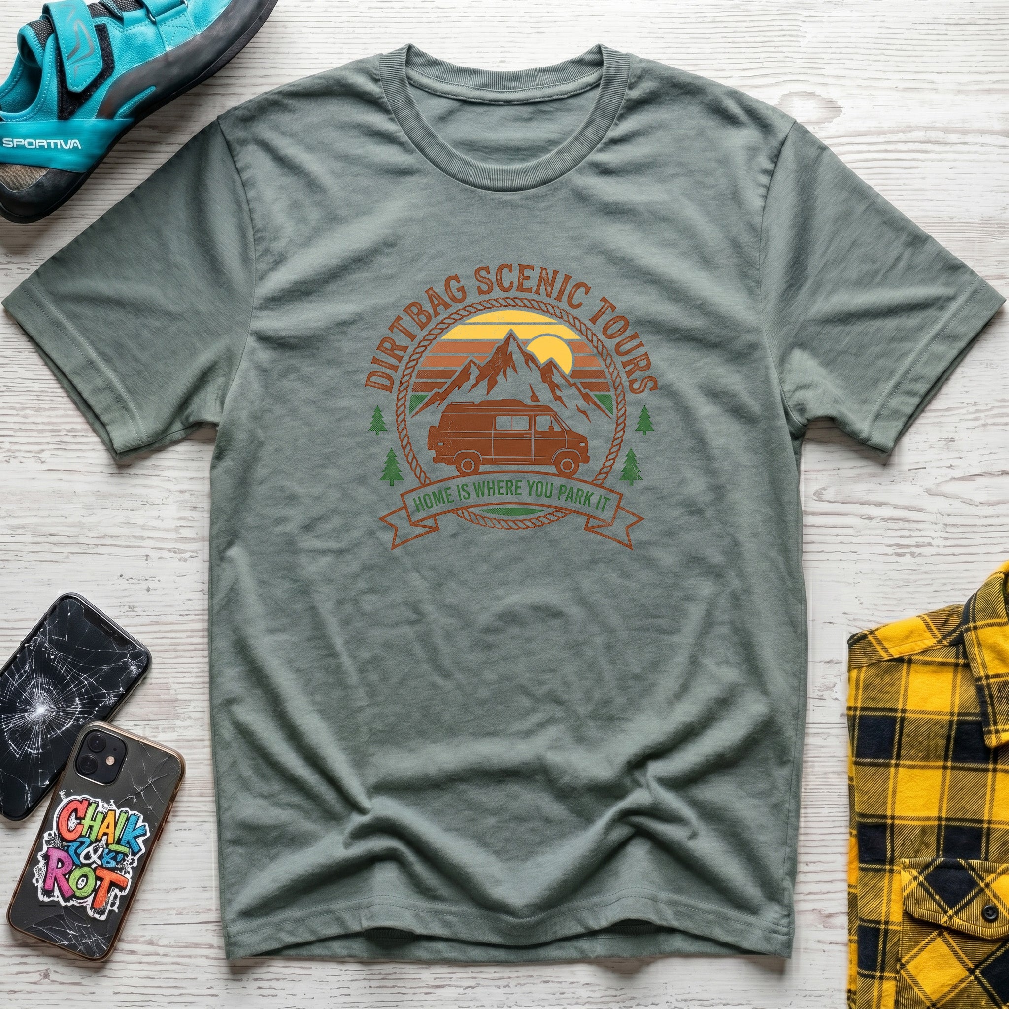 Dirtbag Badge T-Shirt