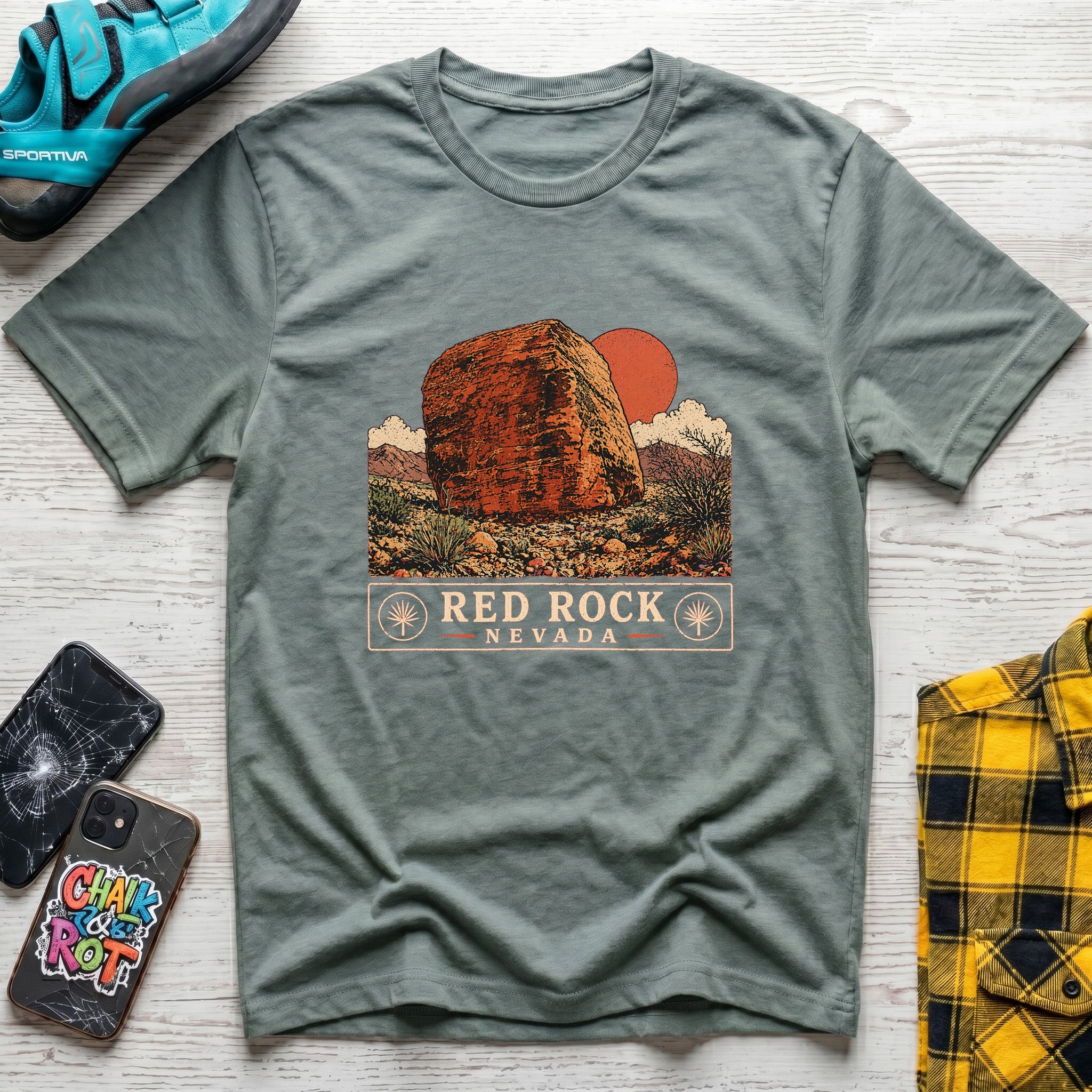 Red Rock Boulder T-Shirt
