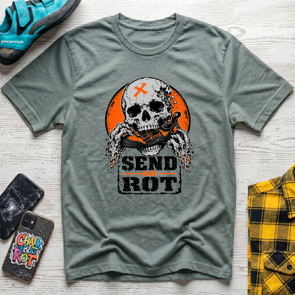 Send Or Rot Skull T-Shirt