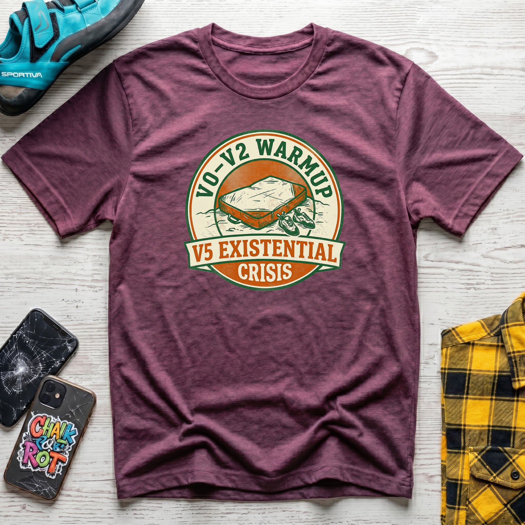 V5 Crisis  Badge T-Shirt